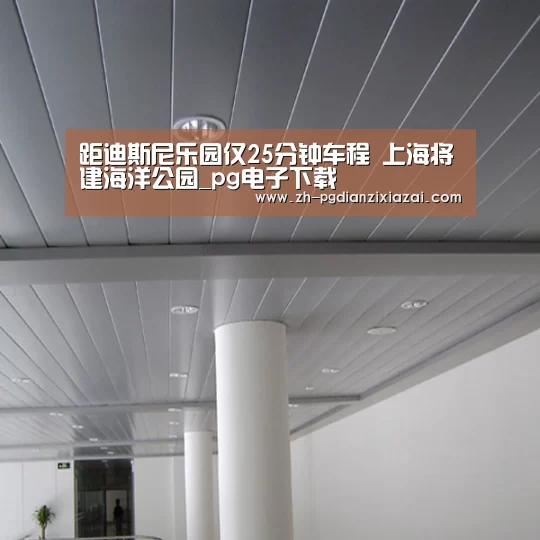 距迪斯尼乐园仅25分钟车程 上海将建海洋公园_pg电子下载(图1) pg电子下载